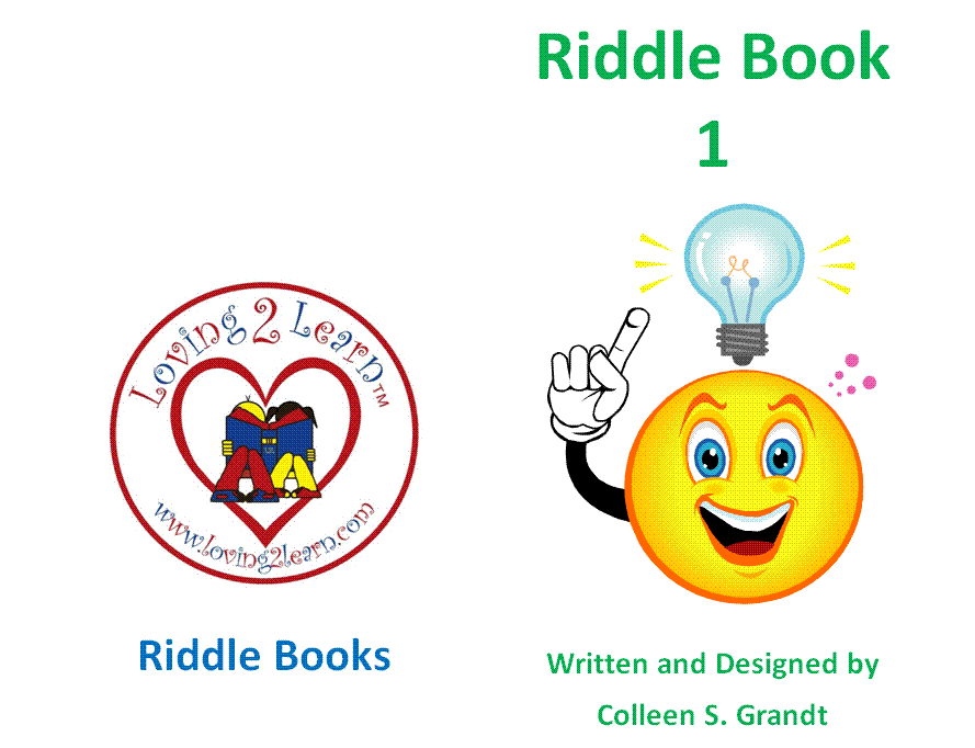 Riddle Books Printable Riddle Books and Read Along Riddle Videos